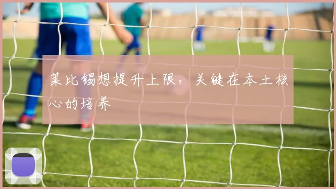 莱比锡想提升上限,关键在本土核心的培养